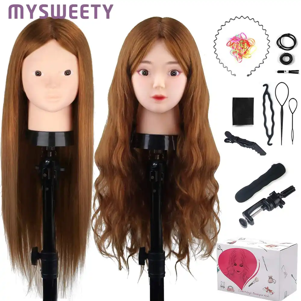 doll heads for braiding