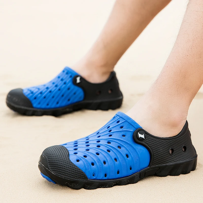 

2020 New Designer Men's Summer Sandals Slippers Men's PVC Men's Flat Sandals Fashion Men's Sneakers Sandals Luxury Brand