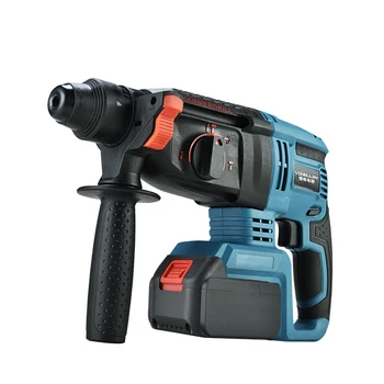 Online Charging Lithium Hammer Multifunction Brushless Impact Drill Lithium Battery Electric Drill High Power Electric Electric Pick