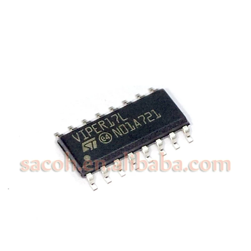 10 unids/lote nuevos convertidores de alto voltaje fuera de línea VIPER17L VIPER17LD VIPER17LDTR o VIPER17HD VIPER17 SOP-16