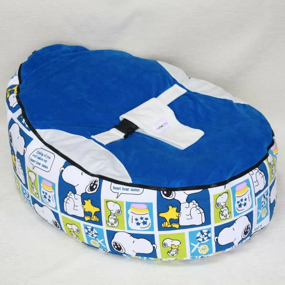 dark blue covers Unfilled baby bean bag, детская кровать, детский диван, детские вещи для девочек и мальчиков, разные цвета на выбор, Детская bean bag, кровать, Санки - Цвет: dark blue covers