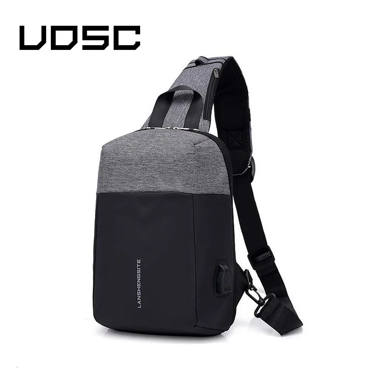 Многофункциональные сумки через плечо UOSC для мужчин нагрудная Сумочка с