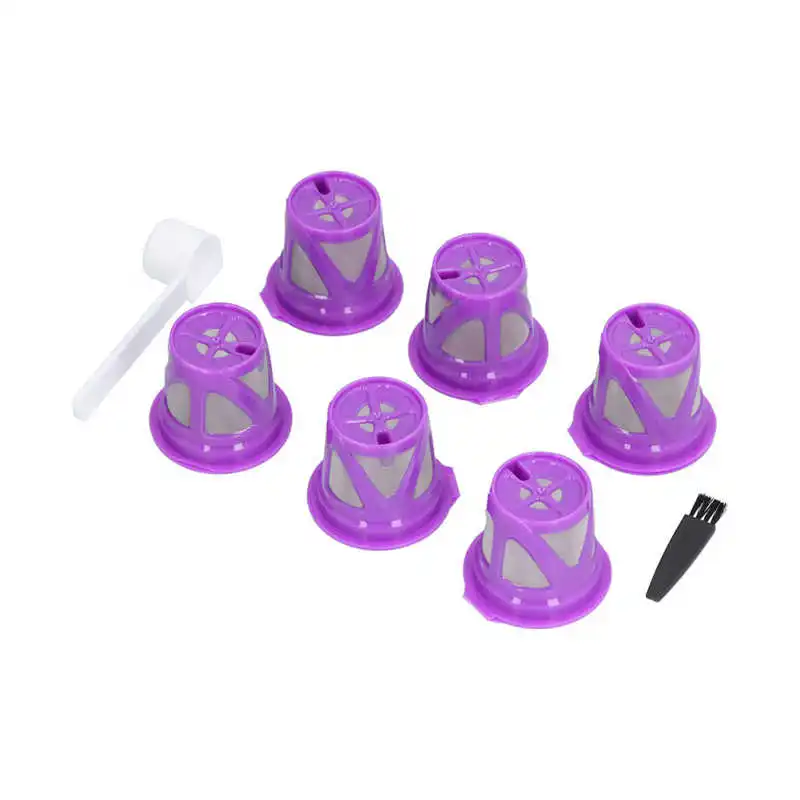 Coffee Capsule Purple Coffee Filter for Shop Home Machine Office
