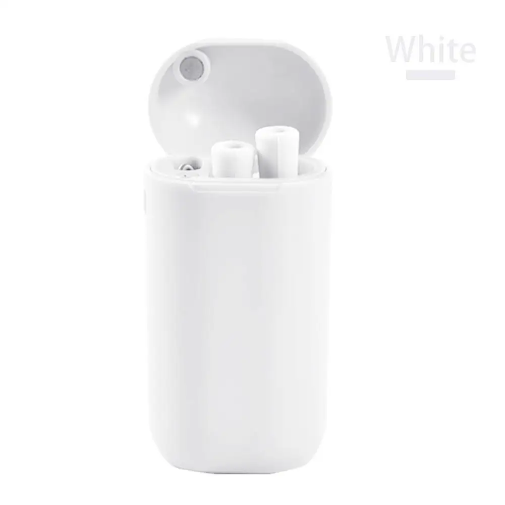 White 1 шт Складные соломинки из инновационного силикона телескопические многоразовые складные соломинки с щеткой для очистки - Цвет: White