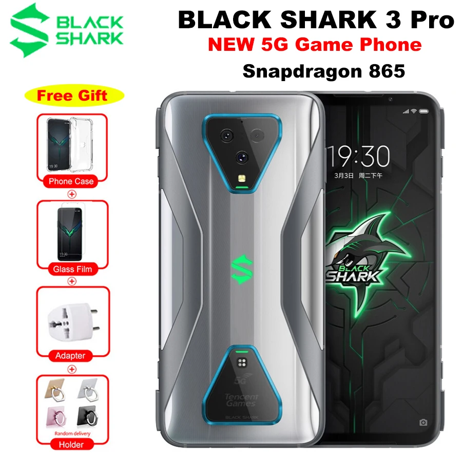 NEW Global Version Xiaomi Black Shark 3 Pro 5G Game Phone 7.1 NEW Global Version Xiaomi Black Shark 3 Pro 5G Game Phone 7.1
