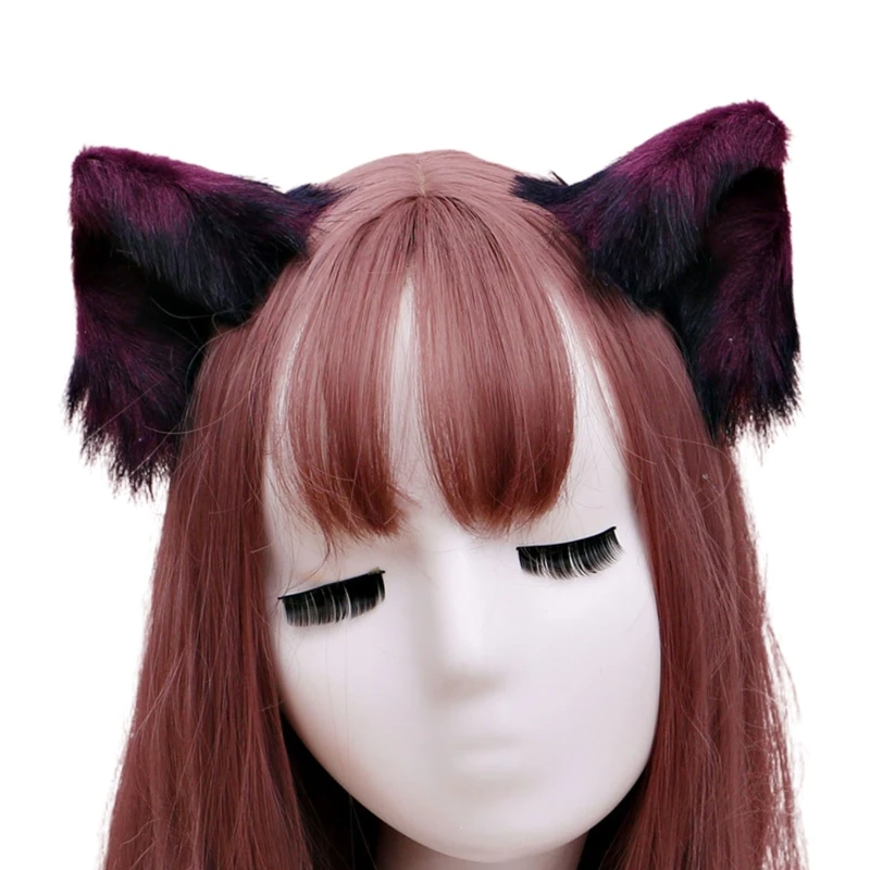 Furry Animal Beast Ears Hair Clip Anime Cosplay Hairpins