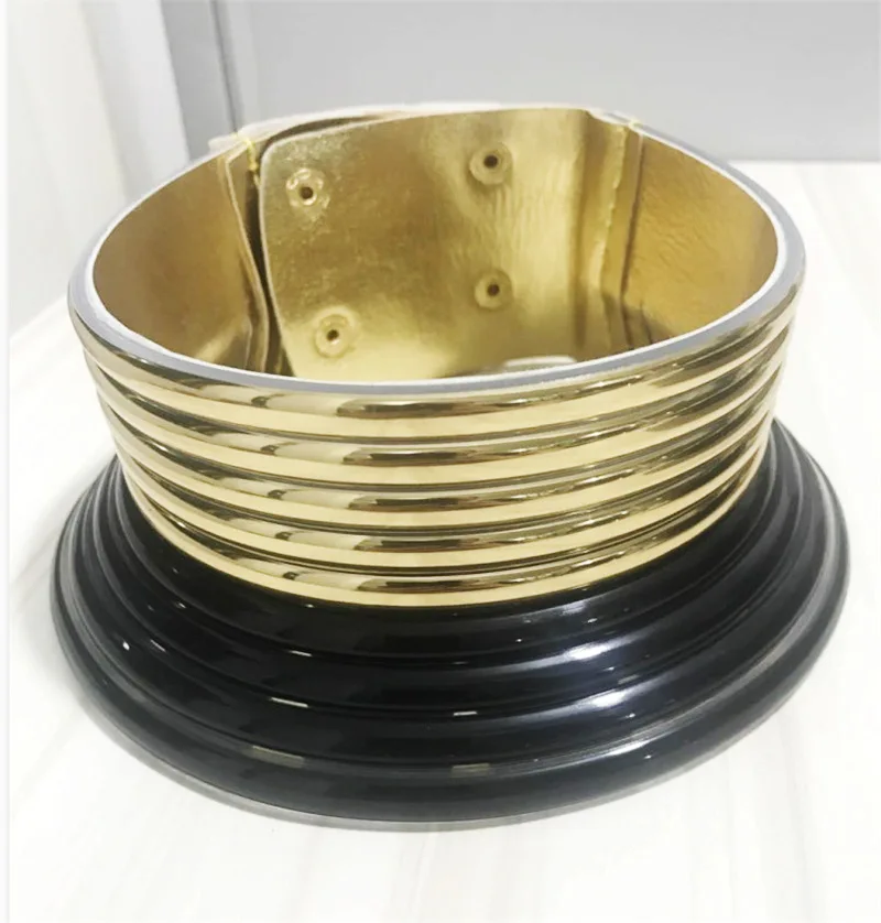 Liuxsp, Африканское богемное ожерелье для женщин, винтажное массивное ожерелье в богемном стиле, Женские Ювелирные изделия - Окраска металла: Gold black