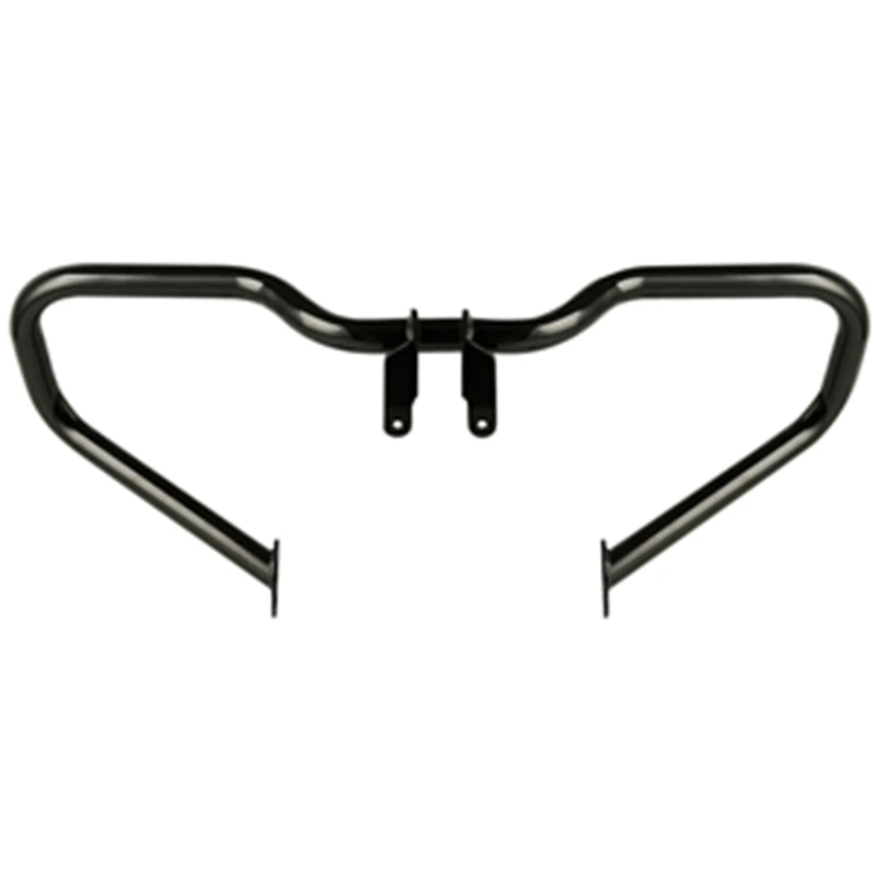 Motorcycle Chopped Engine Guard Highway Crash Bar For Harley Touring Street Glide Road King FLHX FLHR- Black/Chrome