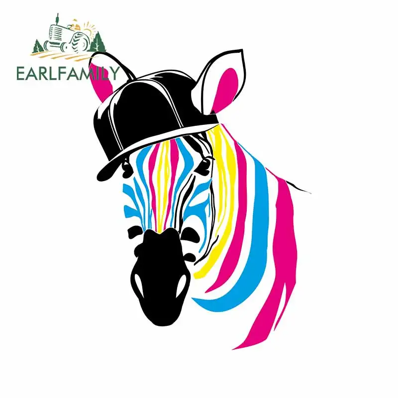 EARLFAMILY 13 см x 8 для окон зебры автомобильные наклейки модные мотоциклов