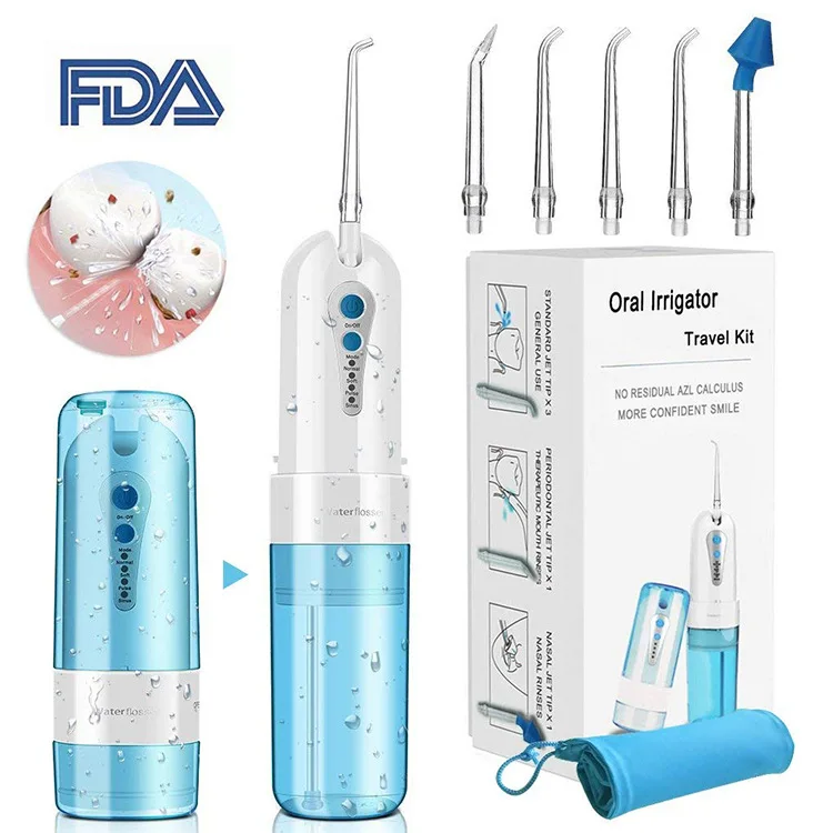 

Portable Home Water Toothpick Cross Border Ultrasonic Electric Teeth Clean Tooth Washer Floss Electric Teeth Cleaner