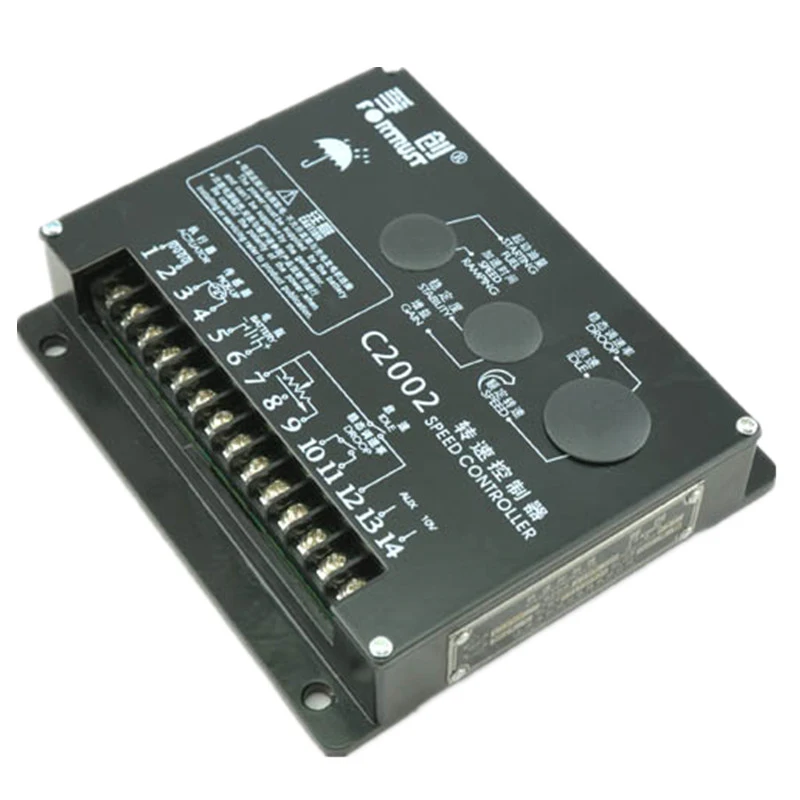 C2002 Regolatore Di Velocità Del Motore Per La Scheda Di Controllo Intelligente Del Generatore Diesel Del Regolatore Di Velocità Del Motore Cc