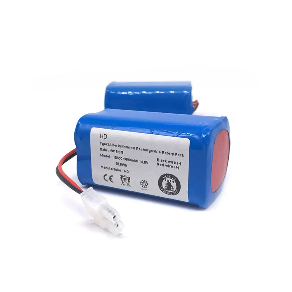 Rechargeable for ILIFE Battery + Brush Filter 14.8V 2800mAh Robotic Vacuum Cleaner Accessories for Chuwi for Ilife A4 A4s A6