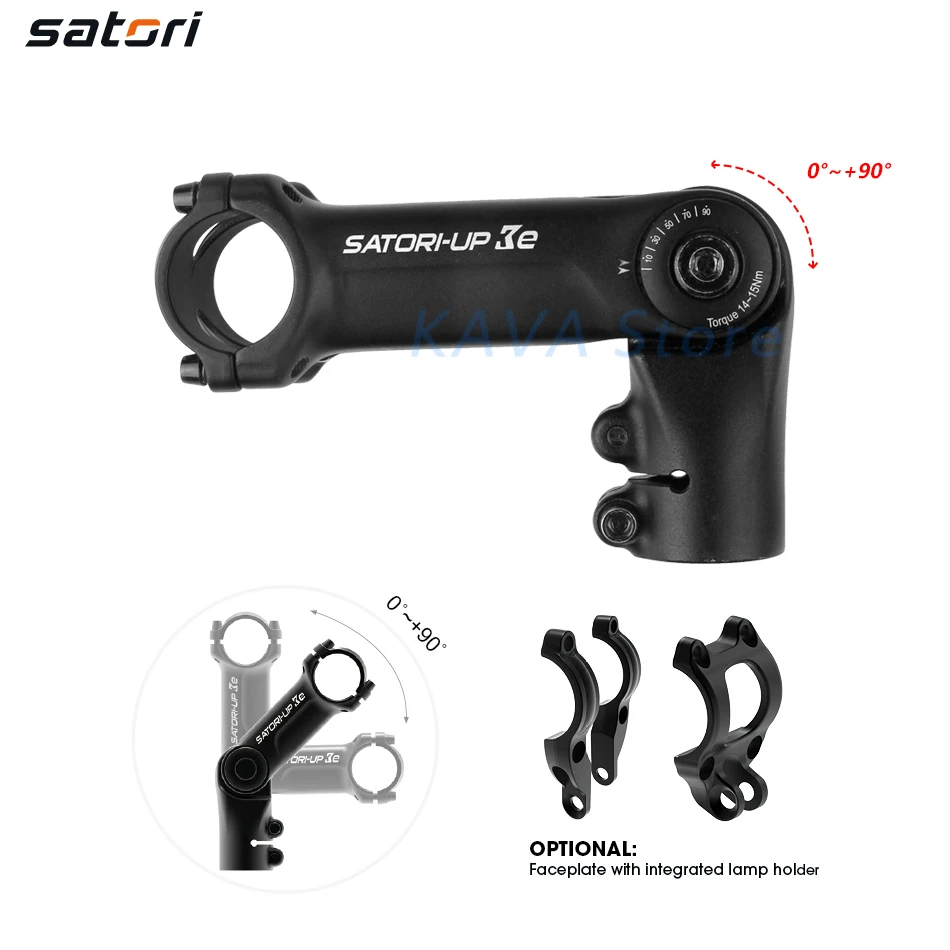 SATORI UP3e Регулируемая повышающая высота запчасть для велосипедного руля 31,8 мм* 110 мм горный XC город складной e-велосипед стволовых сплава части велосипеда