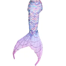 

MW New Mermaid Swim-able Tail for Children Girls Christmas/Birthday Gift Hollween Cosplay Costume Beach Dress Pool Bathing Suit