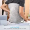 220V EU Plug Extra Large XL King Size 30x60CM Washable Electric Heating Pad for Period Cramps Lower Back Pain Relief Body Warmer 5