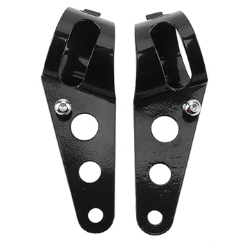 

28Mm-43Mm Universal Motorcycle Headlight Mount Brackets Fork Ear Chopper Head Light Lamp Holder Adjust Motor Fork Mount