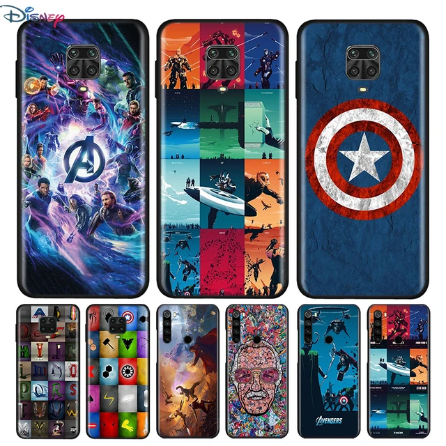 For Xiaomi Redmi 12C 4G Redmi12C 12 C Cover Marvel Avengers Case For  XiaomiRedmi12C Silicone Fundas