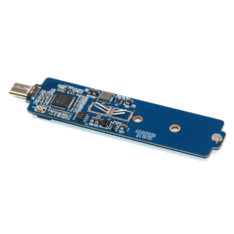 Портативный выдвижной type-C USB 3,1 до M.2 NVME PCIE SSD мобильный диск 10 Гбит/с Алюминиевый сплав M.2 M ключ PCI Express HDD корпус