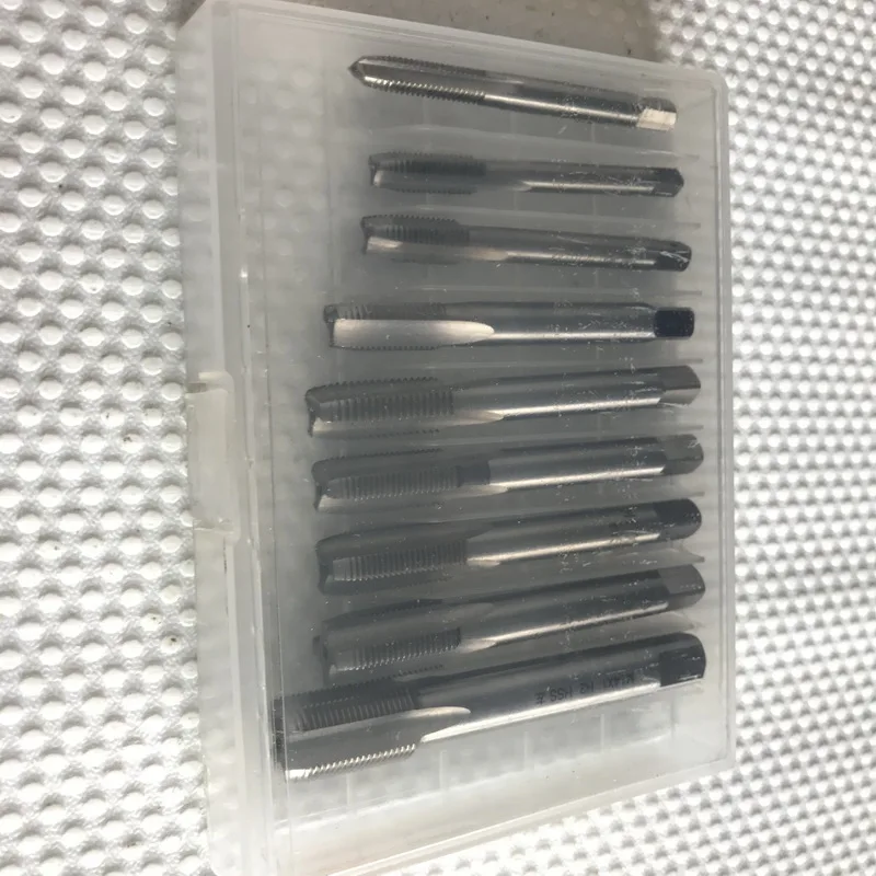 

Нарезные краны Hss6542, для левой руки 9 шт, 14x1lh 12x1lh 11x1lh 10x1lh 10x1.25lh 9x1lh 8x1lh 7x1lh 6x1lh