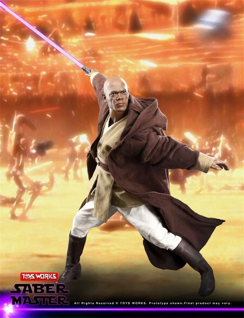 

Toy Works 1:6 Scale TW005 Saber Master Glowable Sword Action Figure Collectible