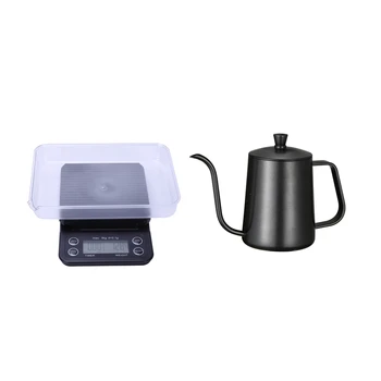 

1Pcs Digital Scale Kitchen Household Weigh Rushed Direct Limited 0.1G with Timer & 1Pcs Stainless Steel Mounting Bracket Hand Pu