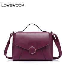 Женская сумка через плечо LOVEVOOK, не большая сумочка с короткими ручками, повседневая курьерские наплечная сумка, изготовлна из искусственной кожи
