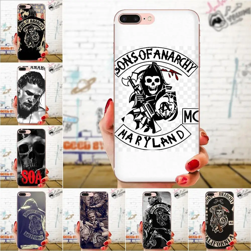 Чехол для телефона Sons Of anarchia Xiao mi 3 4 4C 4i 5 5s 5X6 6X8 SE Pro Lite A1 Max x 2 Note | Мобильные телефоны