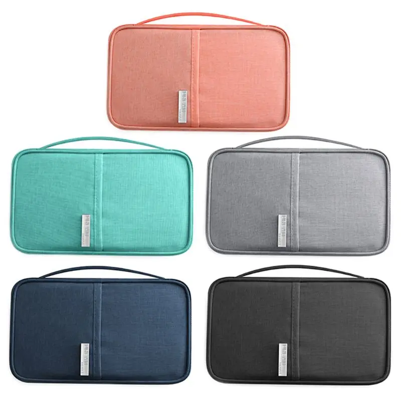 Портативный держатель для паспорта семейный дорожный кошелек чехол органайзер