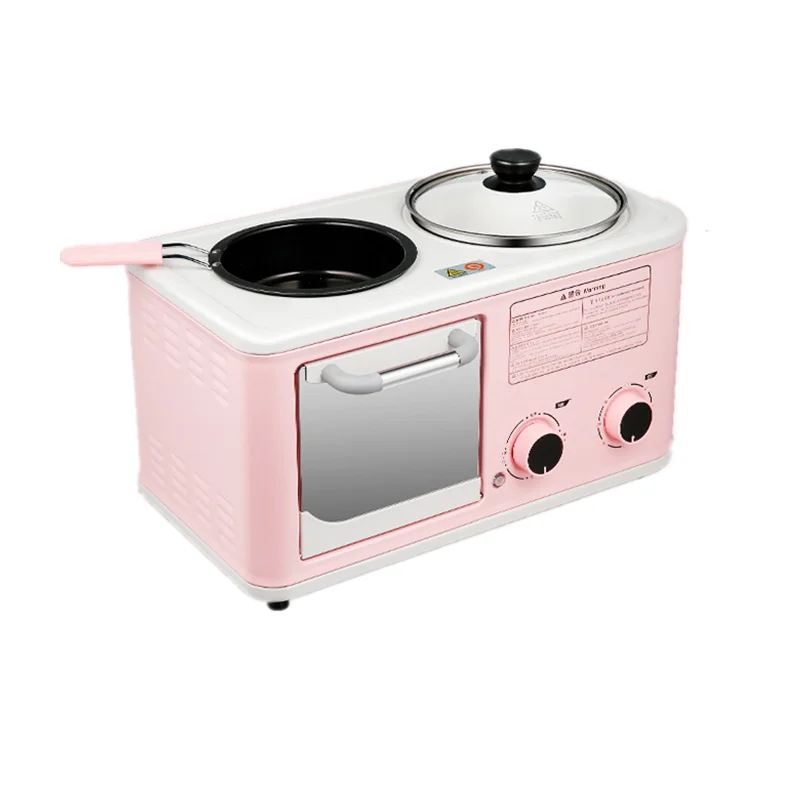 

Home-made sandwich machine breakfast machine oven, multi-function three-in-one, small light food machine