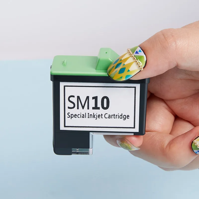 2024 latest HD Ink Cartridge SM10 For O2nails Mobile 3d Nail Printer V11, V12, X11,X11P,V12,X12,X12.5 Repleacement 5