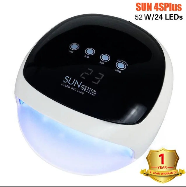 SUN4s Plus УФ светодиодный светильник Солнцезащитный Сушилка для ногтей ЖК дисплей 36