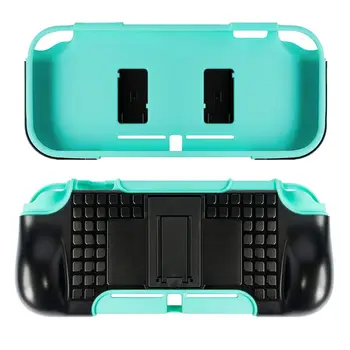 

TPU Protective Case Cover with Bracket 2 Game Card Stand Holder for Switch Lite