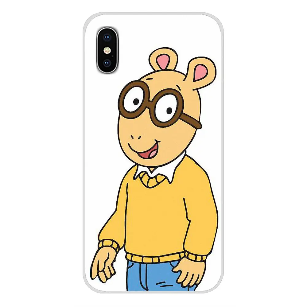 Для Apple IPhone X XR XS MAX 4 4s 5 5S 5C SE 6 6S 7 8 Plus ipod touch 5 6 Arthur Read аксессуары чехлы для телефонов