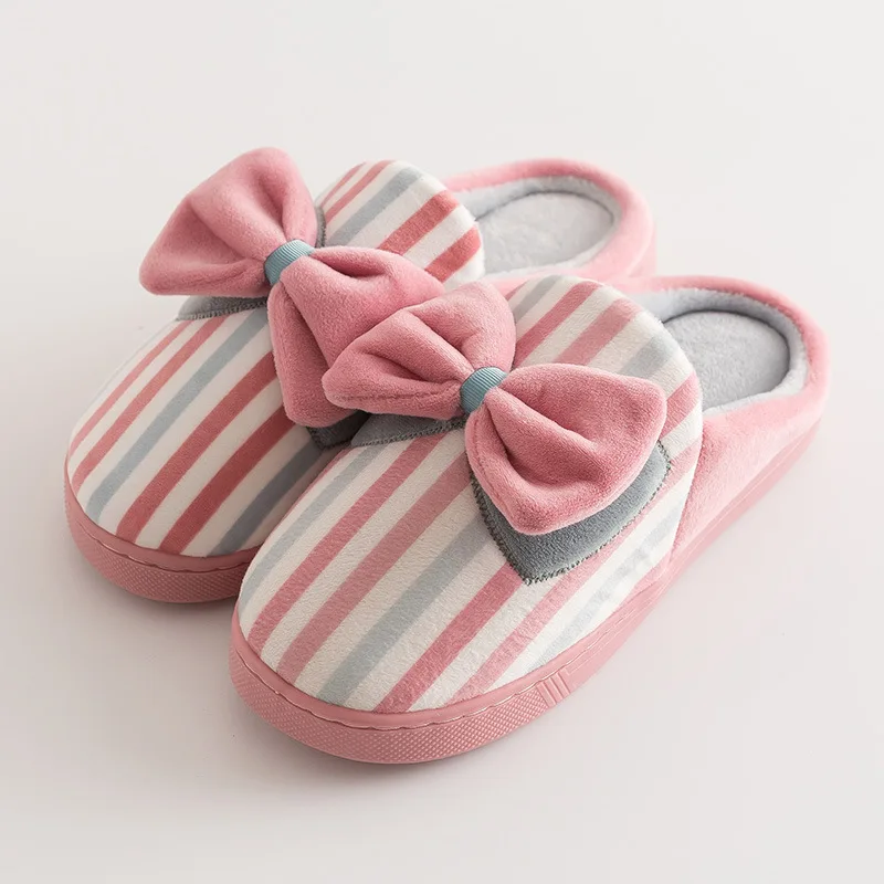 

Coslony Indoor Slippers 2019 Spring Autumn Floor Flat Shoes Woman Home Slides Short Plush Female Bedroom Winter Warm Slippers