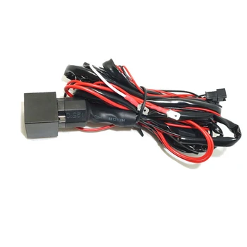 

Car Accessory Angel Eye Halo Rings 4 LED CCFL Relay Harness Fade In Out For BMW Cables Adapters Sockets