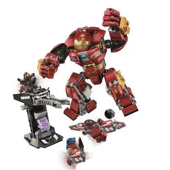 

Marvel Iron Man Hulkbuster 76104 Building Blocks 420 Pcs Bricks Avengers Super Heroes Spiderman Ironman Figures Toys Gifts