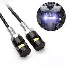 

Tail Lights 12V LED Universal 2Pcs 6000-7000K Auto Bolt Car License Plate