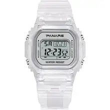 PANARS тренд светящиеся спортивные часы многофункциональные мужские водонепроницаемые наручные часы фитнес цифровые часы будильник таймер часы 8131