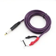 Силиконовый Шнур нового типа без пыли шнур для татуировочной машинки внутреннее ядро 80 шт бескислородной меди для тату машины Электропитание