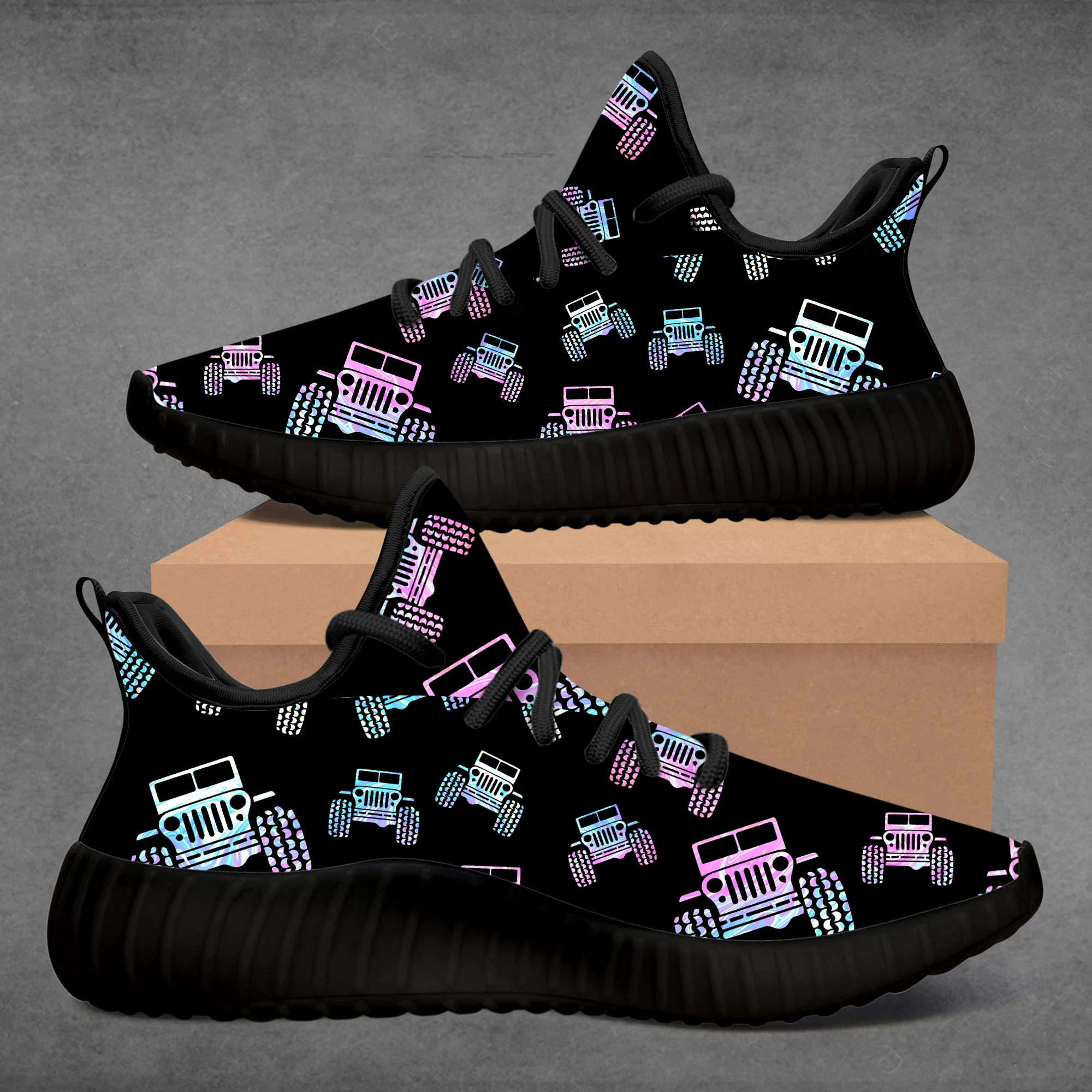 

Custom Sneakers Design Drawing Cultural Car Shoes For Women Zapatos Hombre Shoes For Men