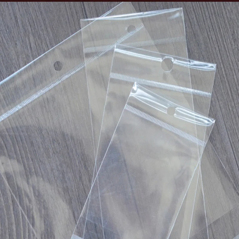 Целлофан/допп/полиэтиленовые пакеты 10x60 см 7 размеров|bag size|transparent cosmeticbag pack |