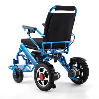 

22.8kg Lightweight Electric Foldable Wheelchair Aluminum Alloy Older Disabled Patient 24V12A Lithium Battery Handicapped Scooter