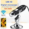 Adjustable 1600X 2MP 8 LED Digital Microscope Handheld Portable Digital USB Magnifier Electronic HD Magnification Endoscope 1