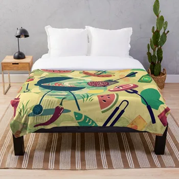 

Soft Blanket for Bed Sherpa Flannel Fleece Blanket Home Travel Sofa Soft Throw Blanket Summer Bbq Party