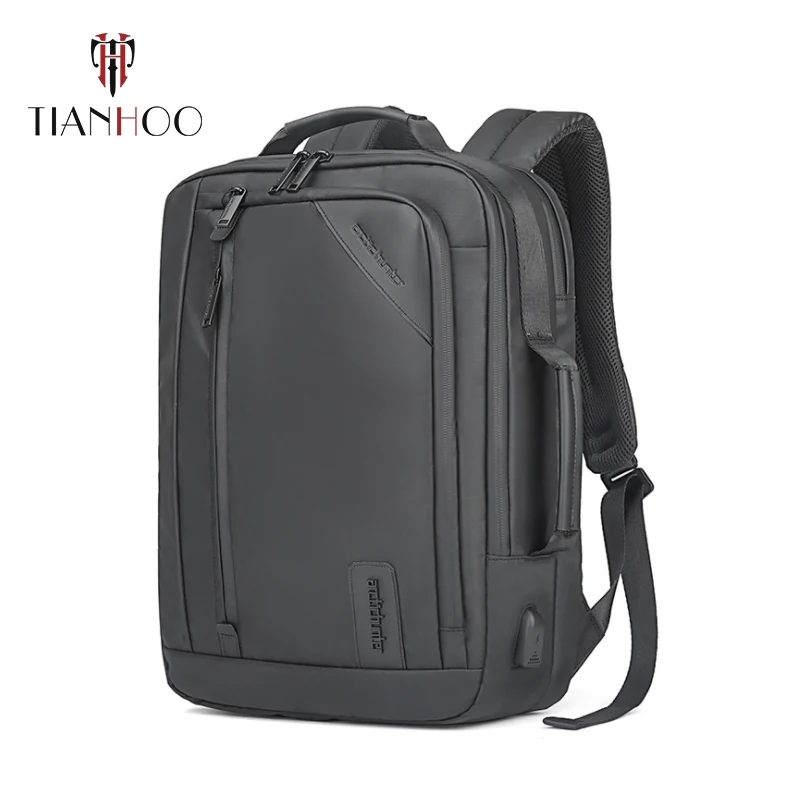 

TIANHOO High Quality Backpack Business Decompression Waterproof Computer Bag Men Multifunctional Travel Backpacks bag
