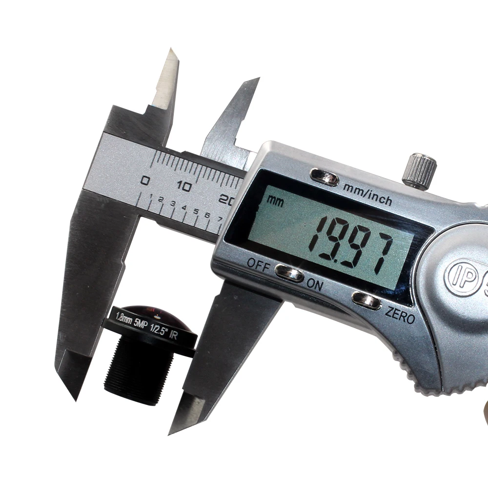 Экшн объектив рыбий глаз с ИК фильтром 5 Мп 1 8 мм M12 угол обзора 180 градусов F2.0 1/2