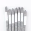 Makeup brushes protective Net 50 pcs 1cm wide Cosmetic tools Pen cover protector plastic white sheath mesh 3
