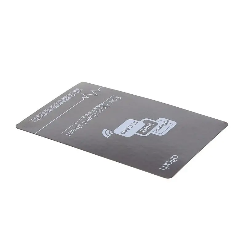 Серый антиметаллический Магнитный наклейка NFC для iPhone сотового телефона