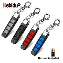 KEBIDU портативный пульт дистанционного управления электрический контроллер копирования мини беспроводной передатчик переключатель 4 кнопки автомобильный брелок 433 МГц