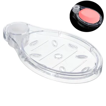 

1pcs Soap Dishes Shower Rail Plastic Box Soap Holder Pallet Bath Shower Rod Soap Hanger Rack for Silde Sliding Bar